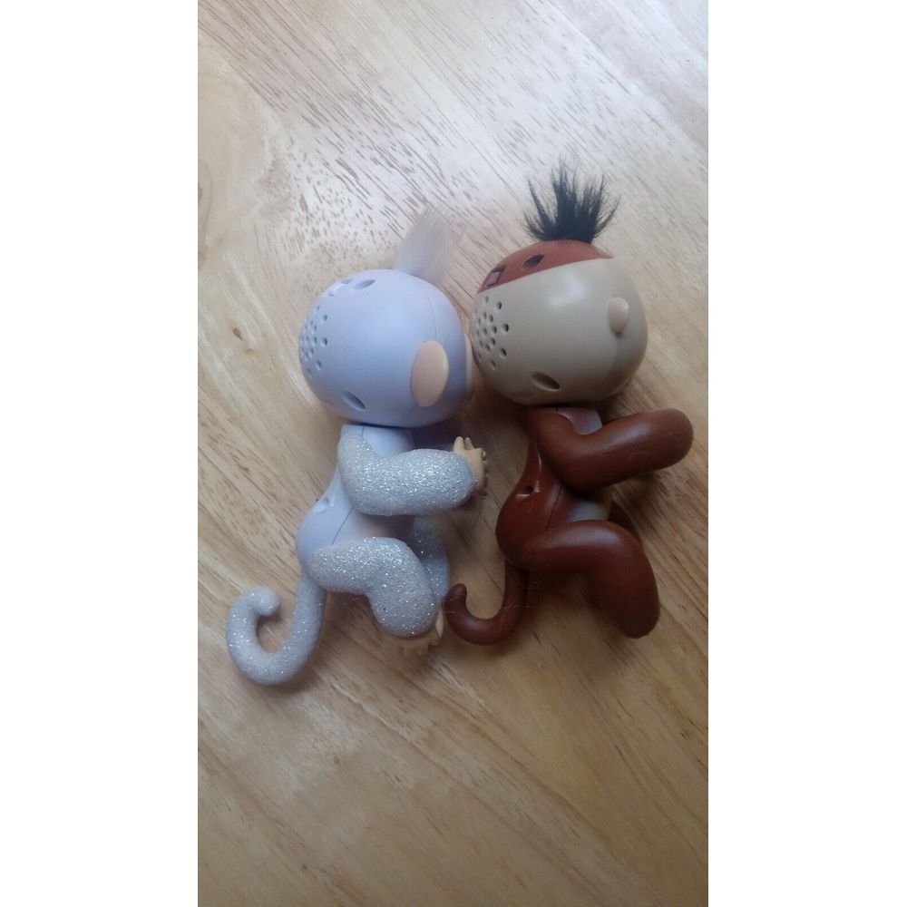 Clean/Working Fingerling White Monkey and Brown Sloth - Picture 4 of 4